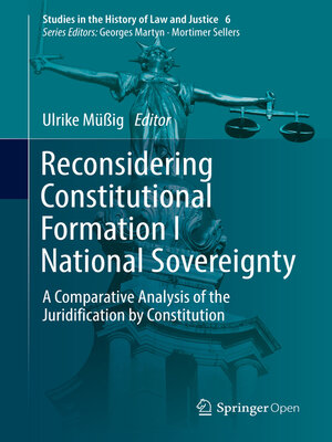 cover image of Reconsidering Constitutional Formation I National Sovereignty